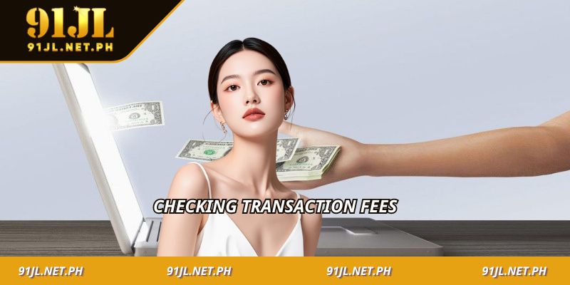 Checking transaction fees
