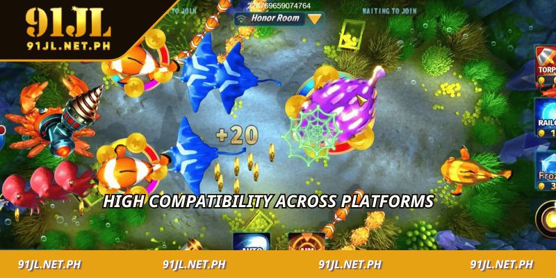High compatibility across platforms