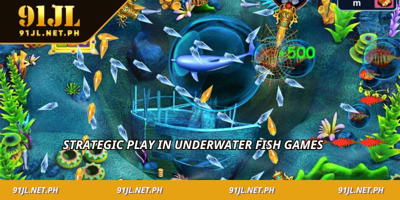 Strategic play in underwater fish games