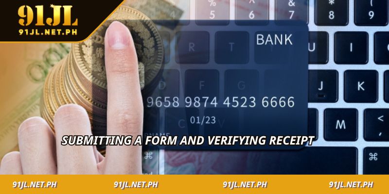 Submitting a form and verifying receipt