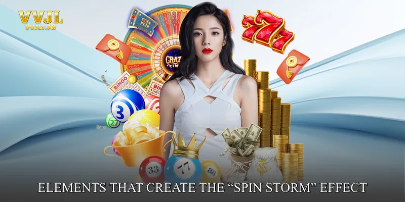 Elements That Create the “Spin Storm” Effect