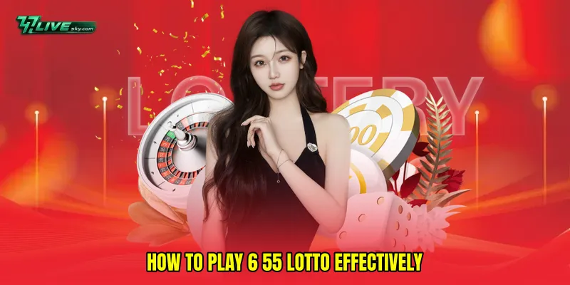 How to Play 6 55 lotto Effectively