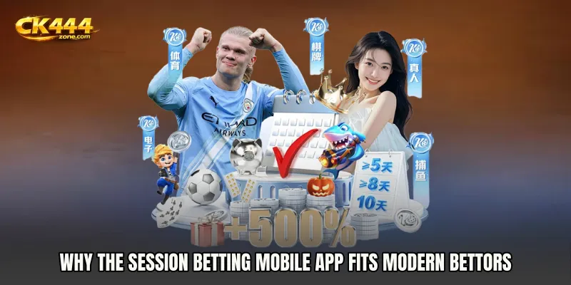 Why the Session Betting mobile app fits modern bettors