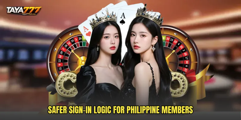 Safer Sign-In Logic For Philippine Members